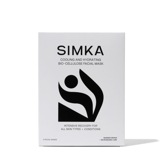 SIMKA Bio-Cellulose Facial Mask - 4 pack